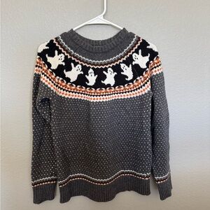 Kiel James Patrick Halloween ghost sweater